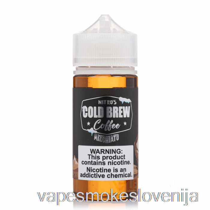 Vape Petrol Macchiato - Nitros Cold Brew - 100 Ml 3 Mg